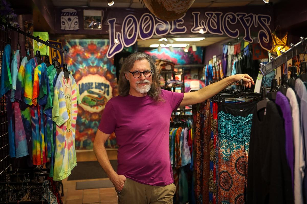James “Don” McCallister, author and owner of Loose Lucy’s in Five Points, said for him, the best thing about his store is the human interaction with his customers. He said that there would be no robots in his business. 9/25/18