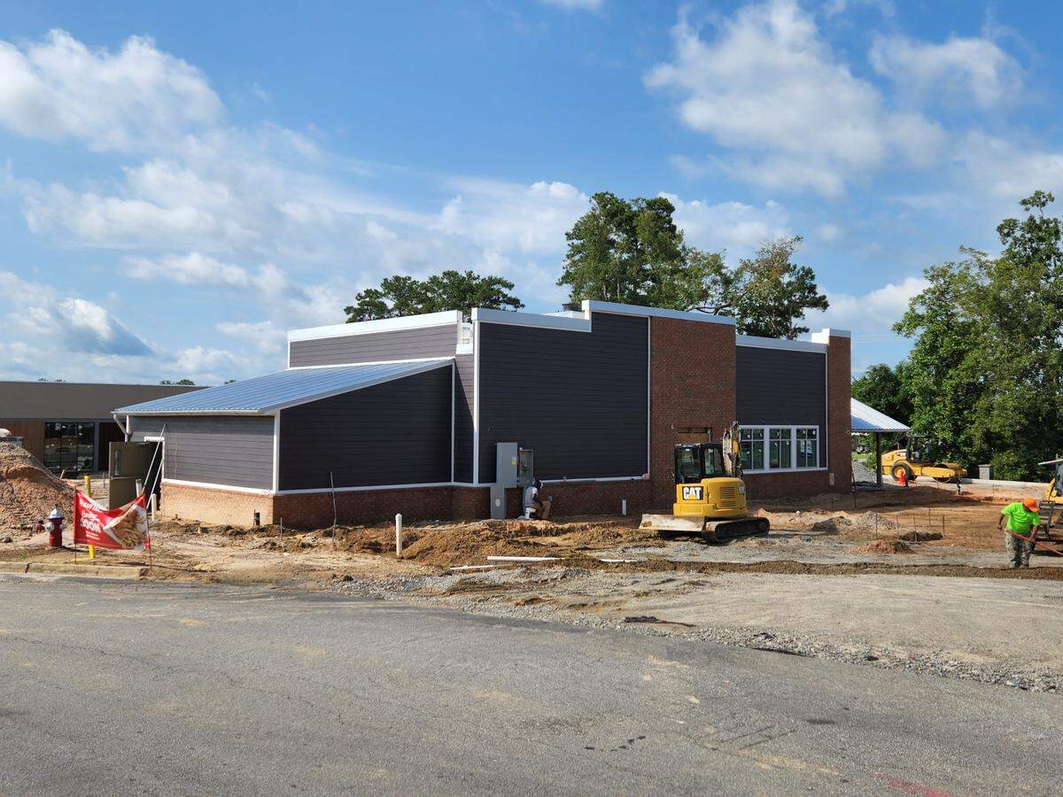 A Slim Chickens restaurant is under construction at 7544 Garners Ferry Road in Columbia.
