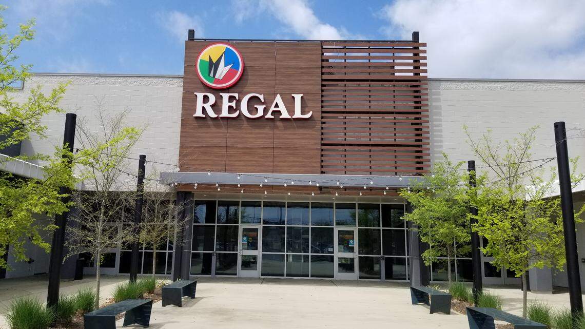 Regal Cinemas has set reopening dates for its theaters in South Carolina, including Lexington’s Northlake Village, pictured here on March 30, 2021.