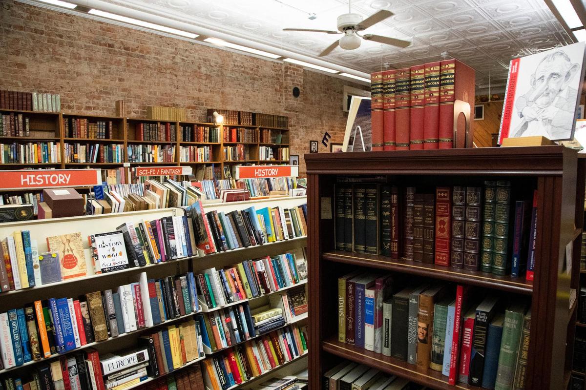 Ed’s Editions in West Columbia on Wednesday, November 11, 2020. The store specializes in used books.