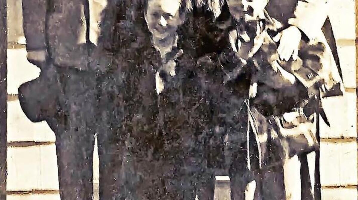 The Kelly family, about 1943.
