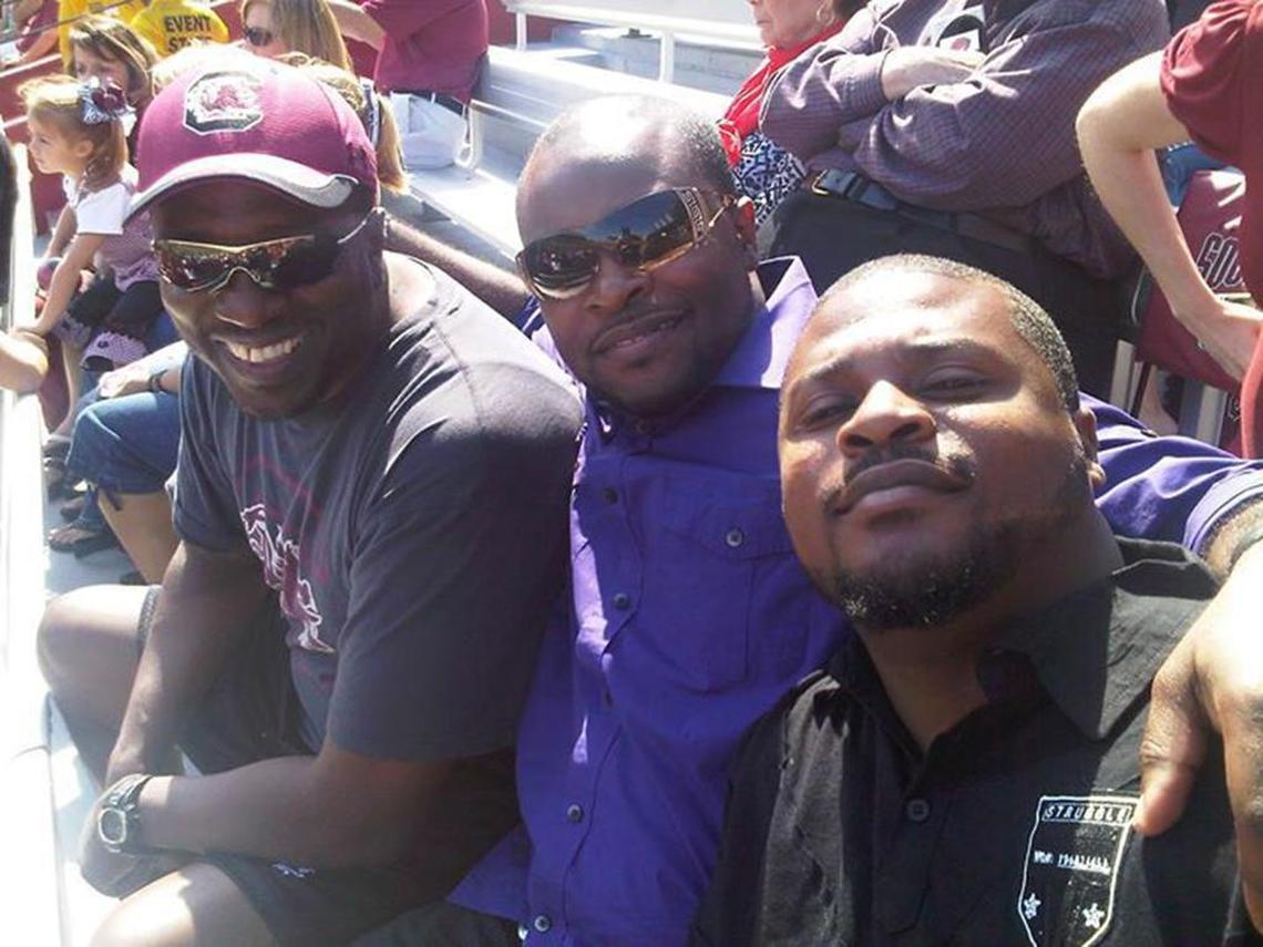 From left, Earl Miller and sons Don’Fra and Lamont Miller.