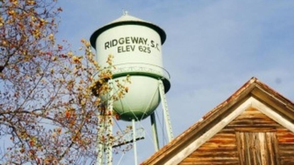 Ridgeway’s water tower