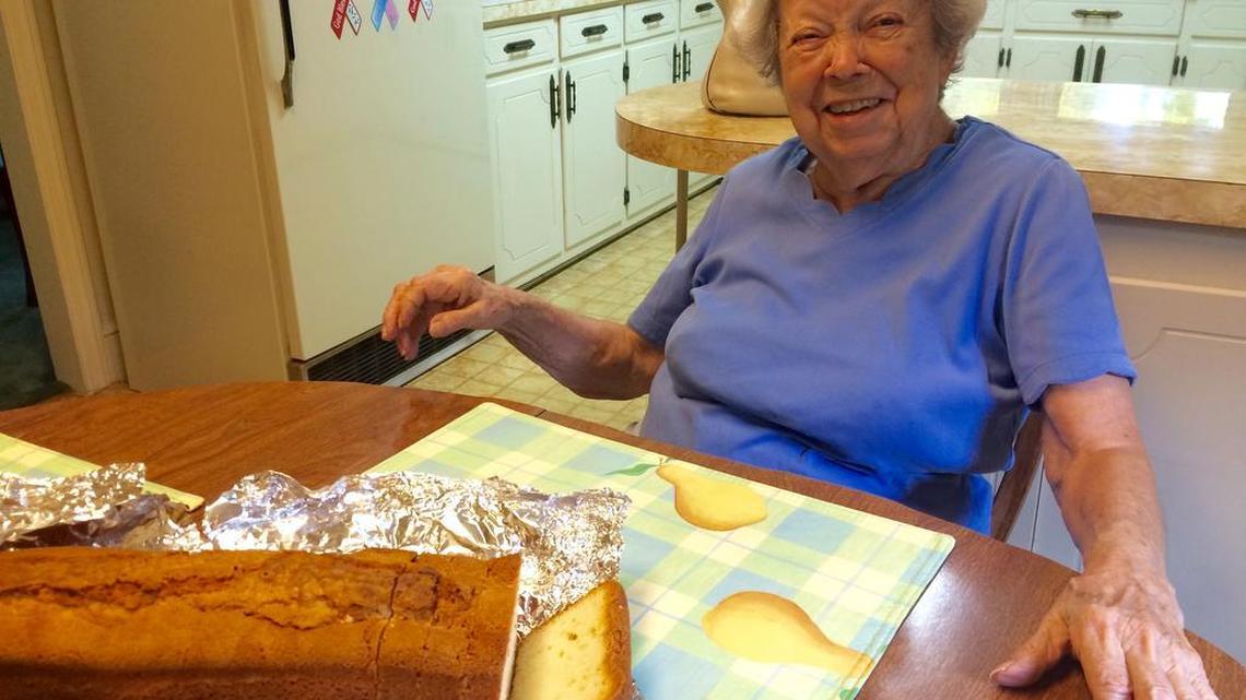 
Pauline Christakos bakes pound cakes for Columbia’s annual Greek Festival from the kitchen of her Batesburg-Leesville home. 
