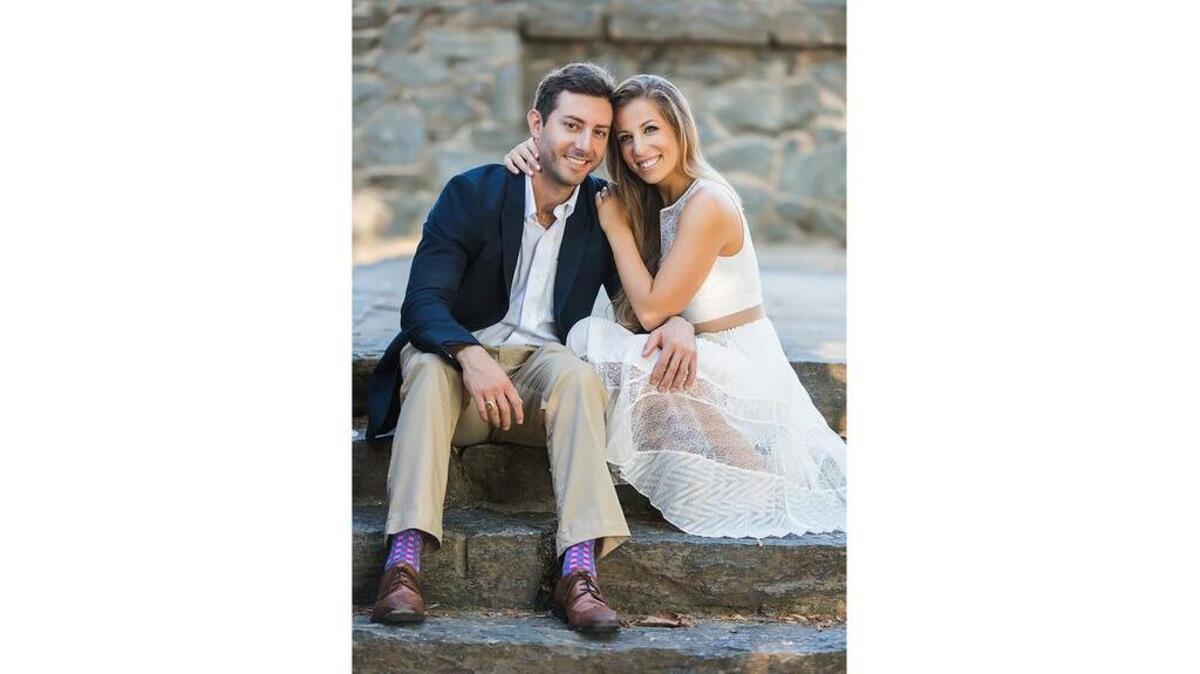 Mark Magaro and Kelsey Glazer.