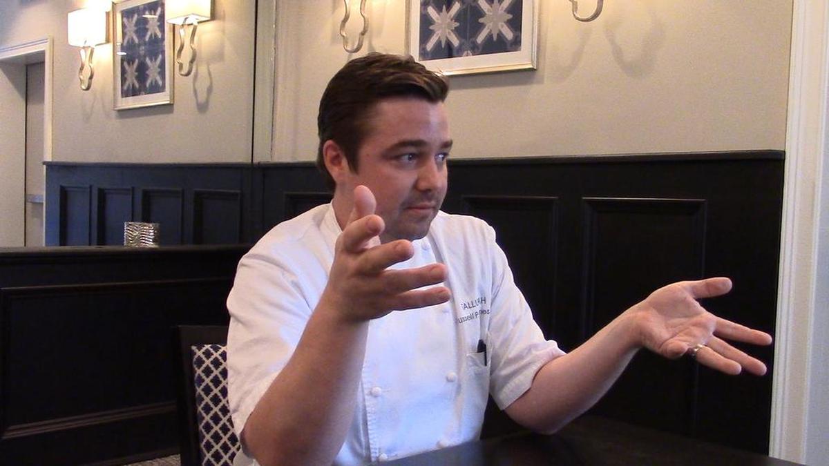Russell Jones, chef and owner of Tallulah restaurant on Devine St. in Columbia