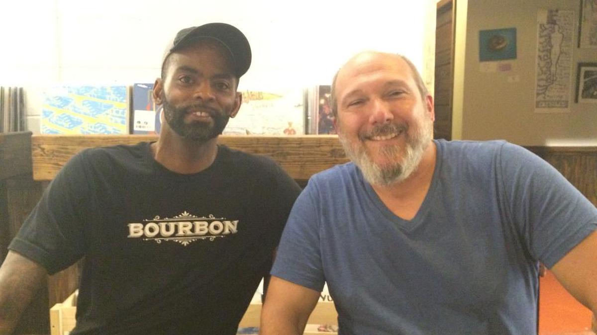 Lawrence Burwell, left, and Ken DuBard of Congaree Milling Company in Columbia.