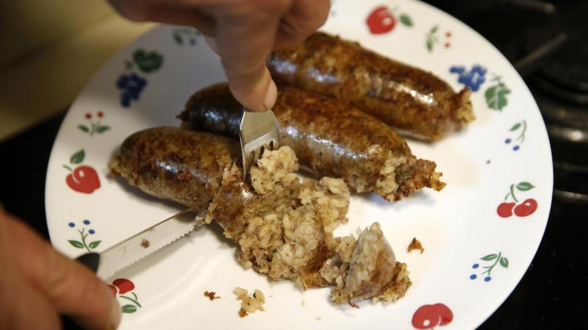 Boudin dates back to the 1700s, when French Canadians came to Louisiana. Cajuns started using local ingredients and spices to make sausages that are different from Old World recipes.
