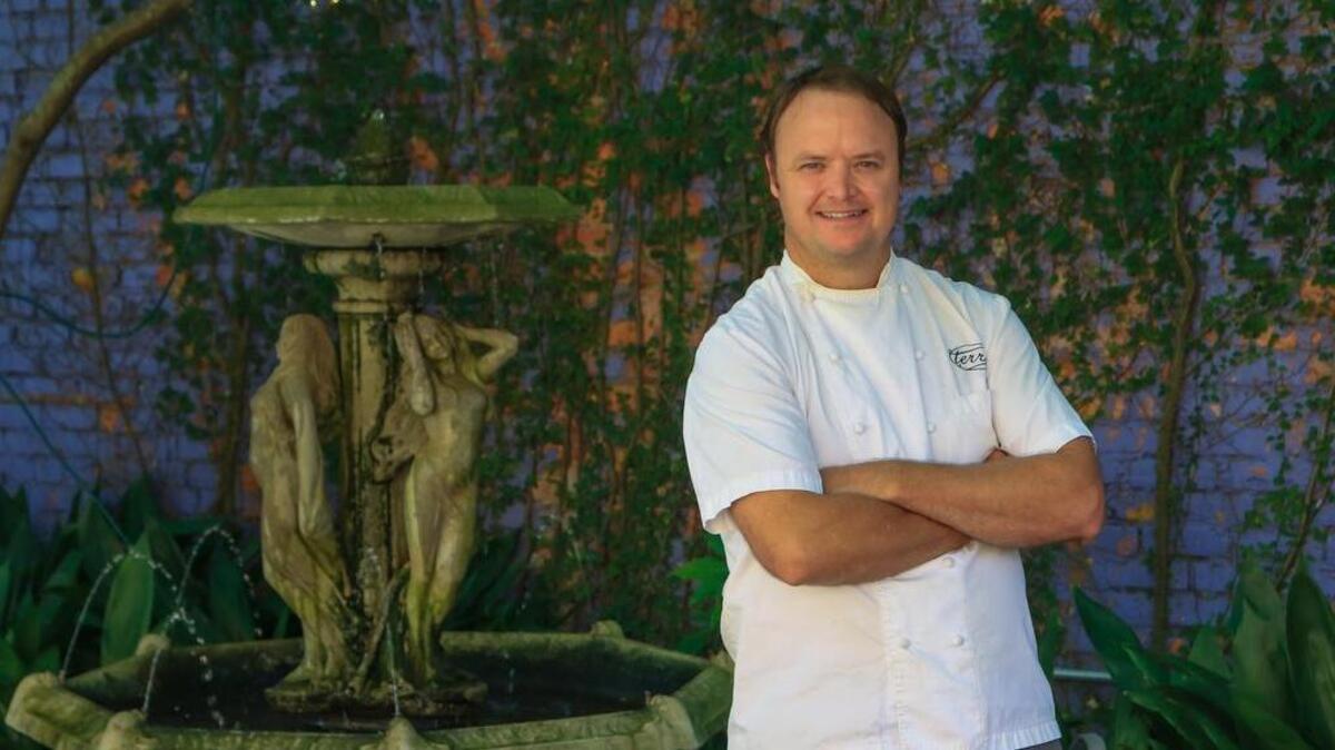 Chef Mike Davis is celebrating 10 years at Terra restaurant in West Columbia.