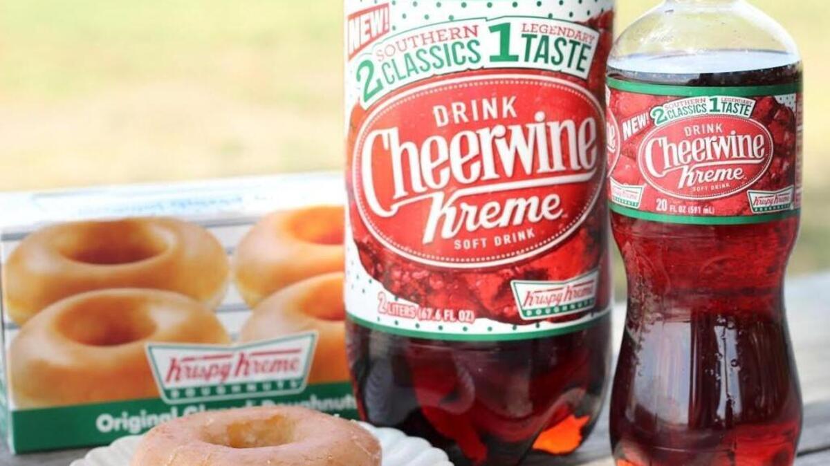 It’s pale, it’s creamy, it’s Cheerwine Kreme.