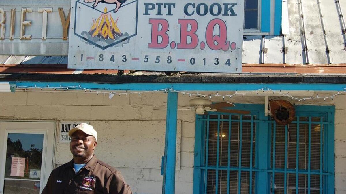 Rodney Scott, at his Scott’s BBQ in Hemingway.