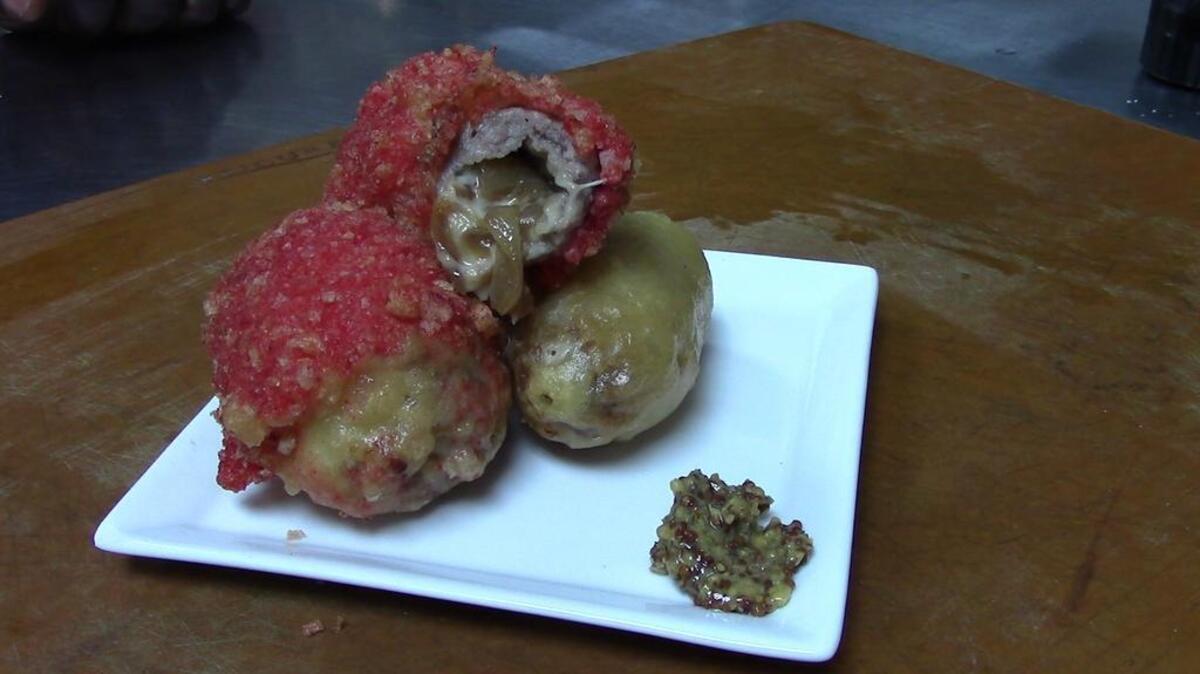 Bourbon Brat Boom Bites