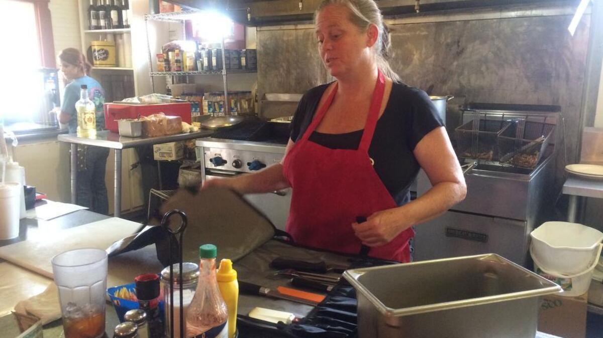 Heidi Trull, chef/owner of Grits & Groceries in Belton, SC.