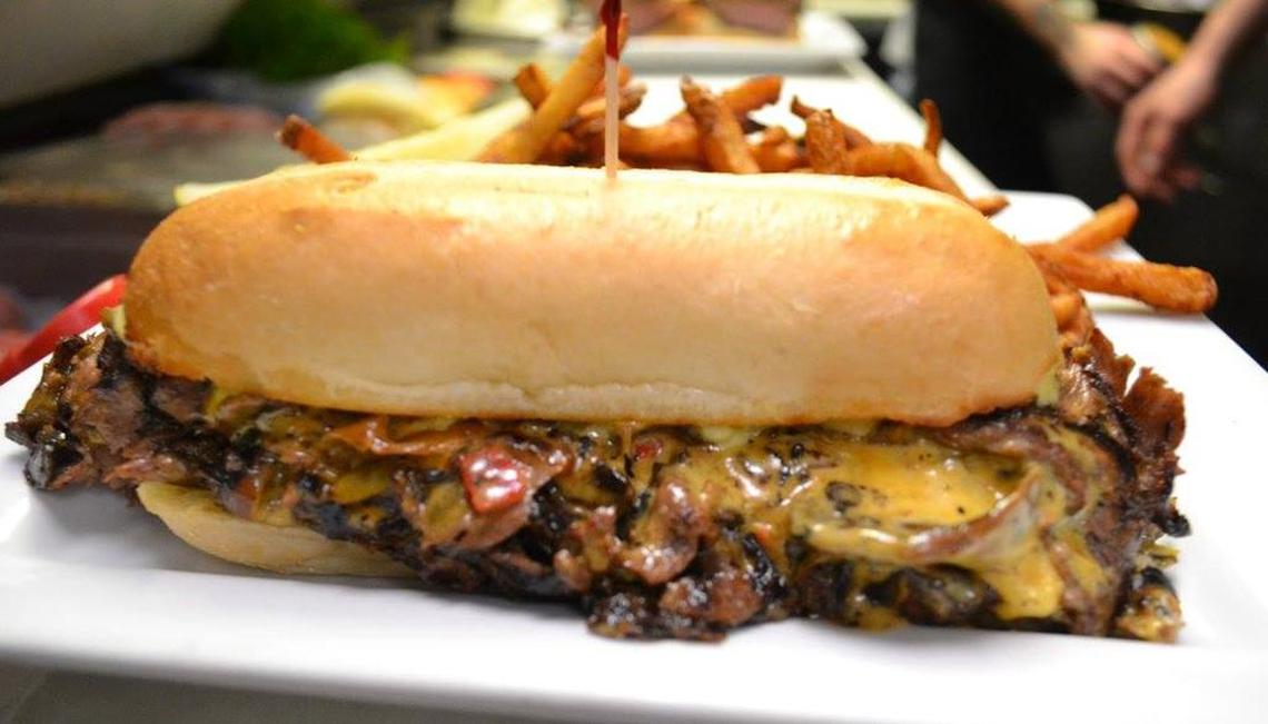 Henry’s Carolina Philly cheesesteak