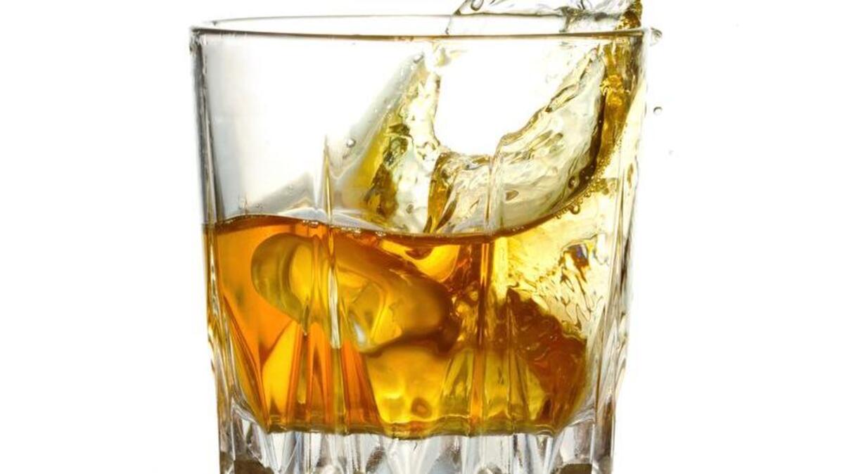 Sample Crouch Distilling’s whiskey during Historic Columbia’s Happy Hour at the Hollings Library Friday evening.