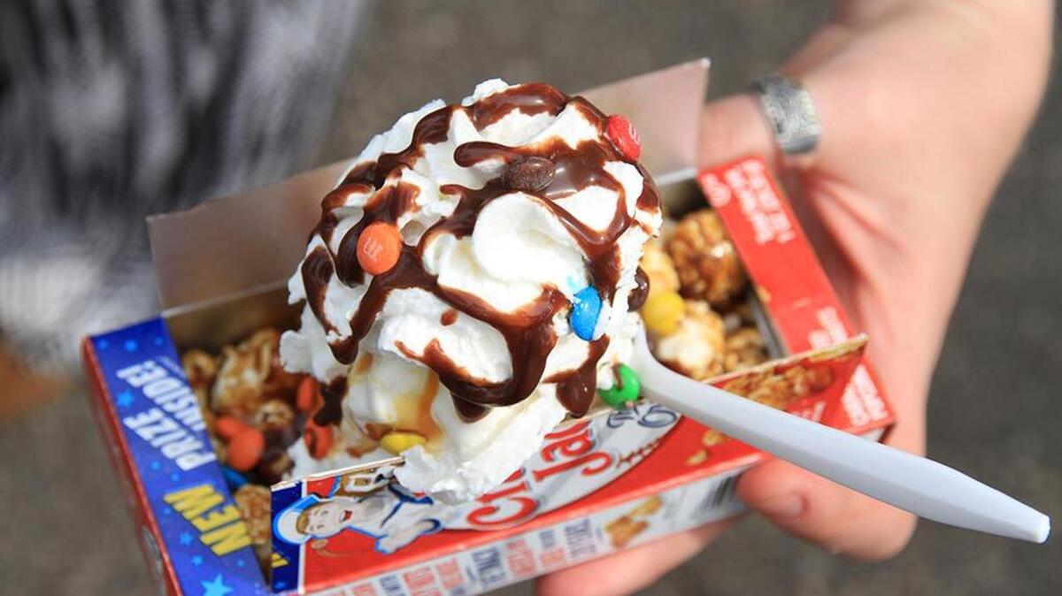 The new Cracker Jack sundae