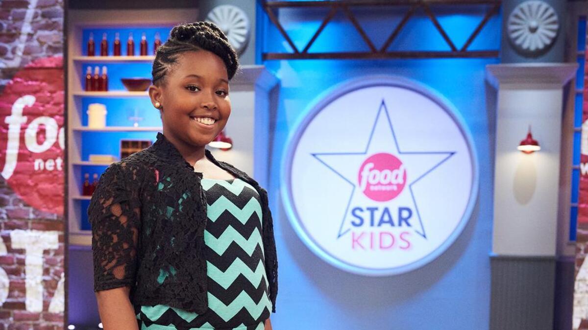 Contestant Tyra Jefferson, of Irmo, as seen on Food Network Star Kids, Season 1.