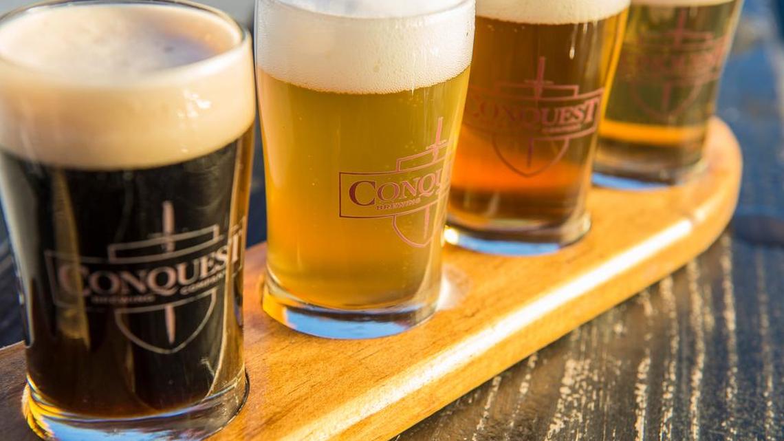 Conquest Brewing Company in Columbia, part of the Satisfy Your Thirst campaign.