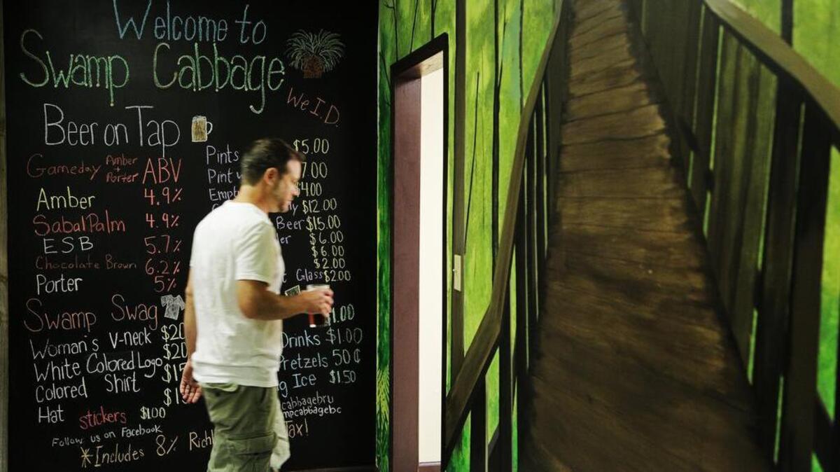 Swamp Cabbage Brewing Company is hosting Sunday brunch.