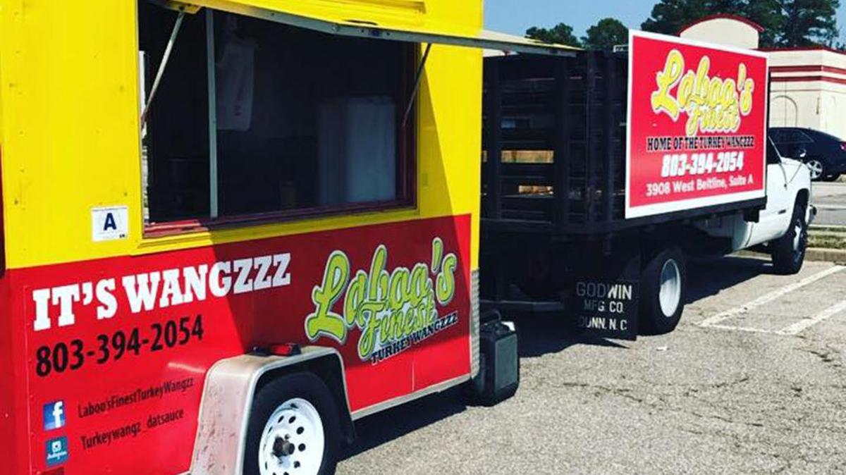 LaBoo’s Finest Turkey Wangzz food truck