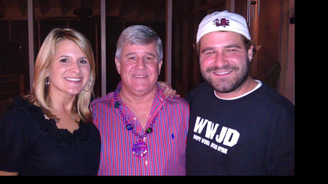 
Laura McNaughton, left, and father Bruce DuBose, center.
