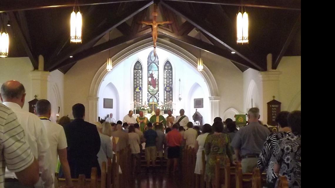 Church of the Good Shepherd exactly what writer was looking for