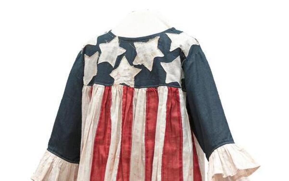 
Child’s linen dress, c.1900. Found in attic in Greeleyville. 
