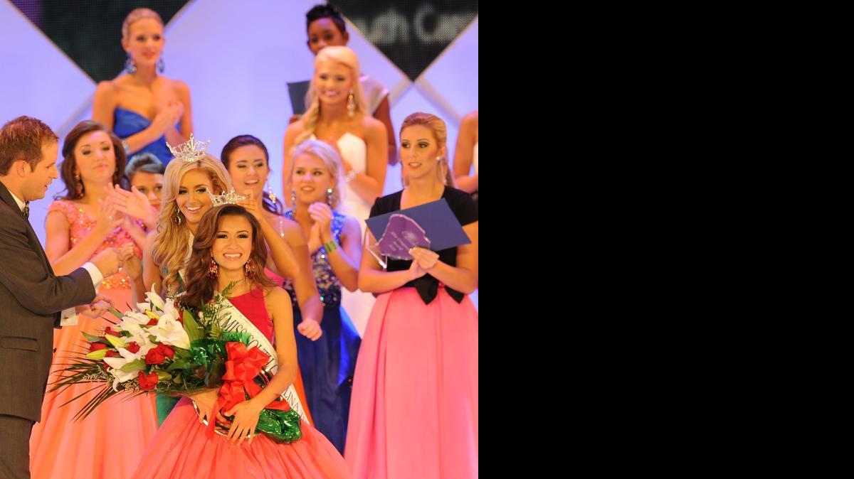 
Miss Hilton Head Island Teen Sarah Hamrick is crowned Miss South Carolina Teen 2015 Friday evening ay the Township Auditorium. Hamrick, 17, from Cowpens was a preliminary winner in evening gown/onstage question. She will compete in America’s Outstanding Teen Pageant in August.

