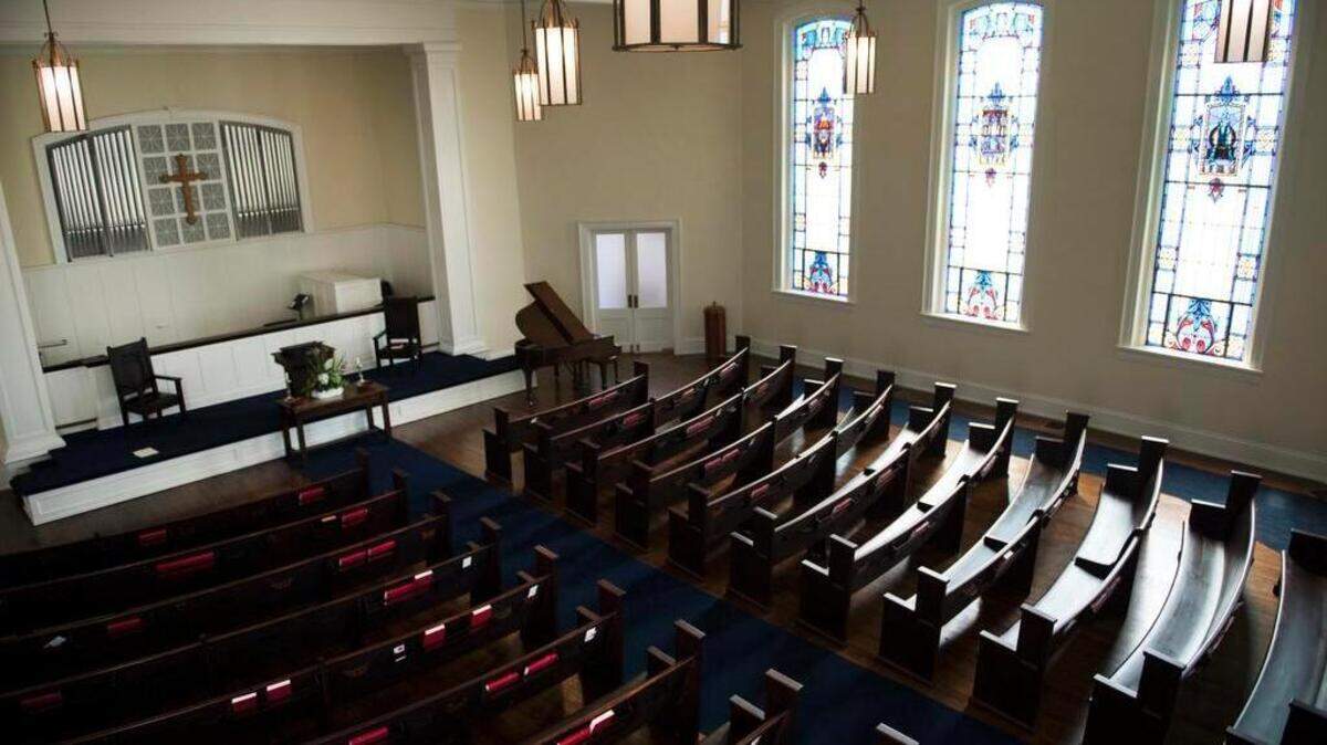 Trinity Church of Greenville was awarded a State Preservation Honor Award for the restoration of the old 3rd Presbyterian Church on Pete Hollis Boulevard.