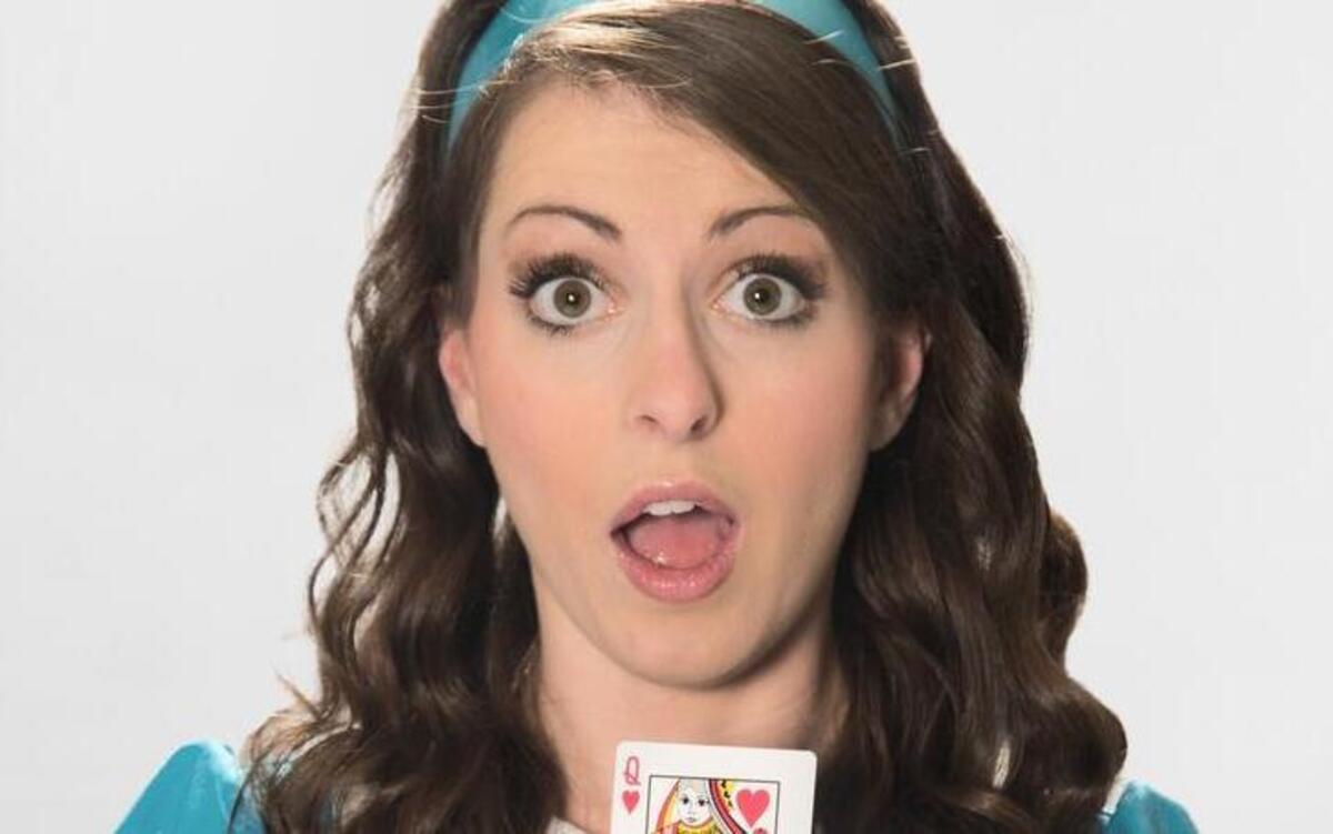 
Ashley Mallory as Alice in “Alice in Wonderland.”
