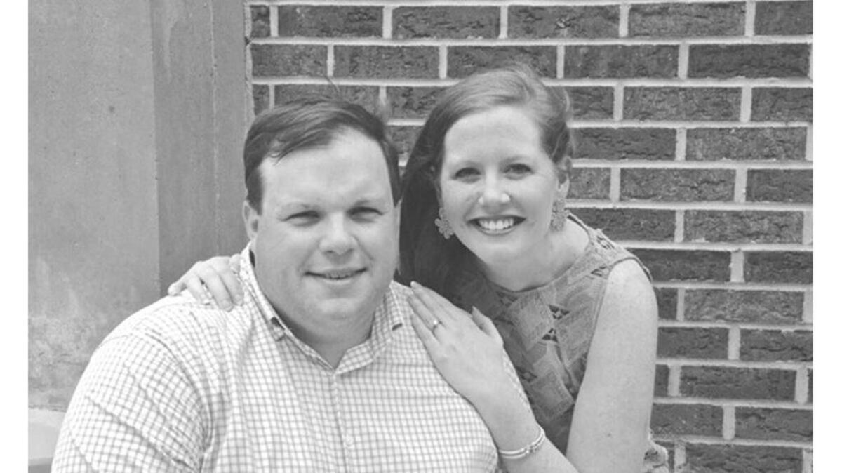 Brooks Biediger and Hallie Willm.