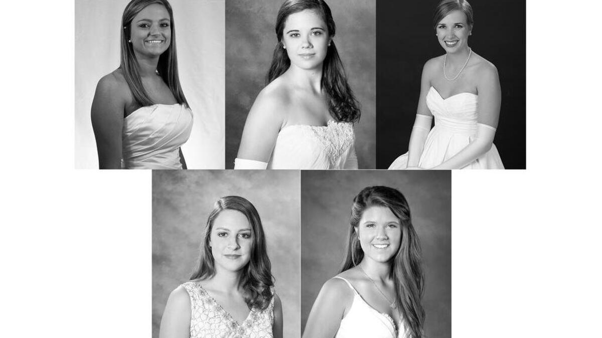 The Thalian Club of Orangeburg presented five debutantes at its annual Debutante Ball on Dec. 17 at Orangeburg Country Club.