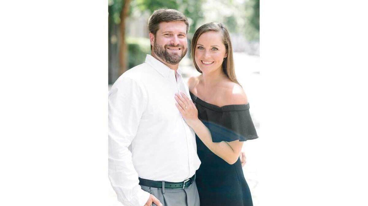 Thad Ott and Amber Bryant