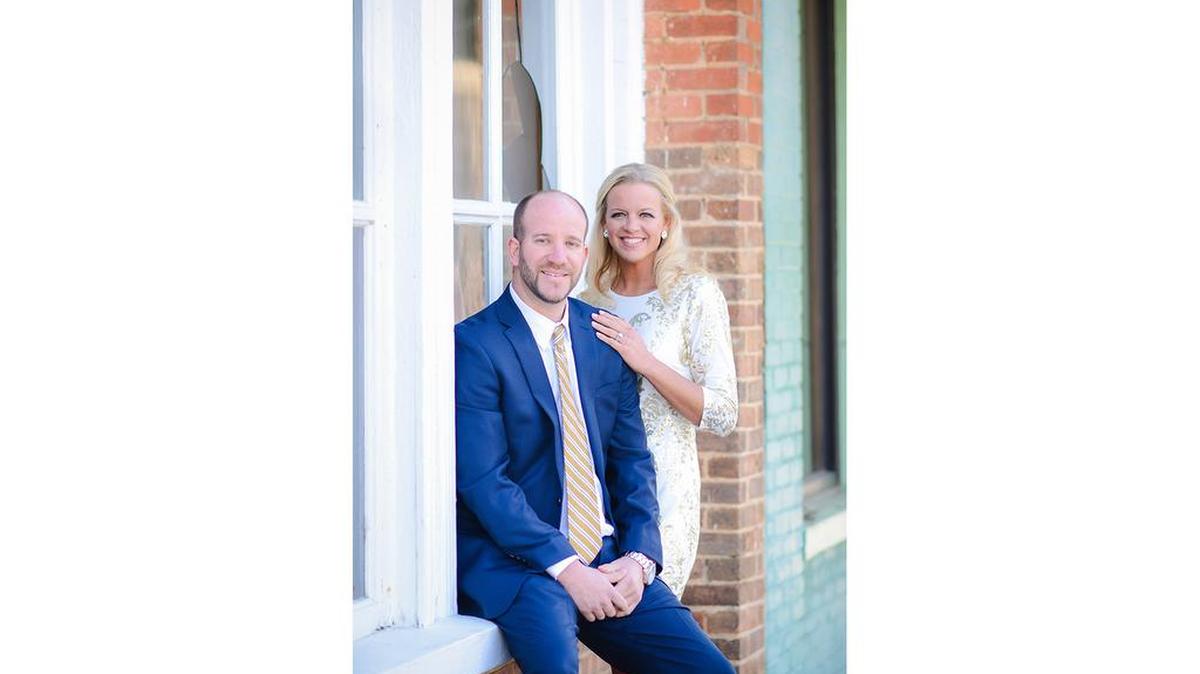 Britton Knotts and Ashley Beaman