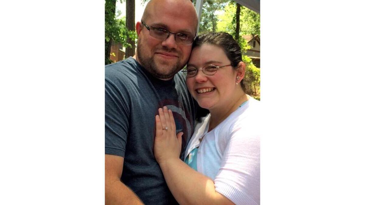 Ricky Sellers and Megan Damron.