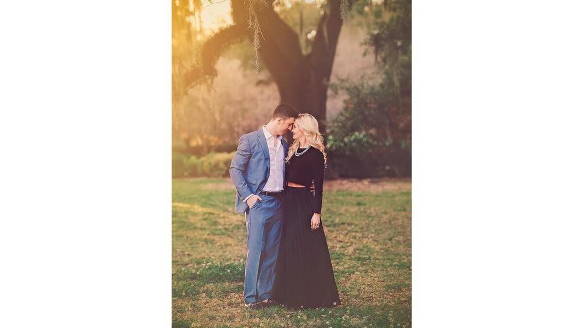 Christian Leveque and Allison Davis