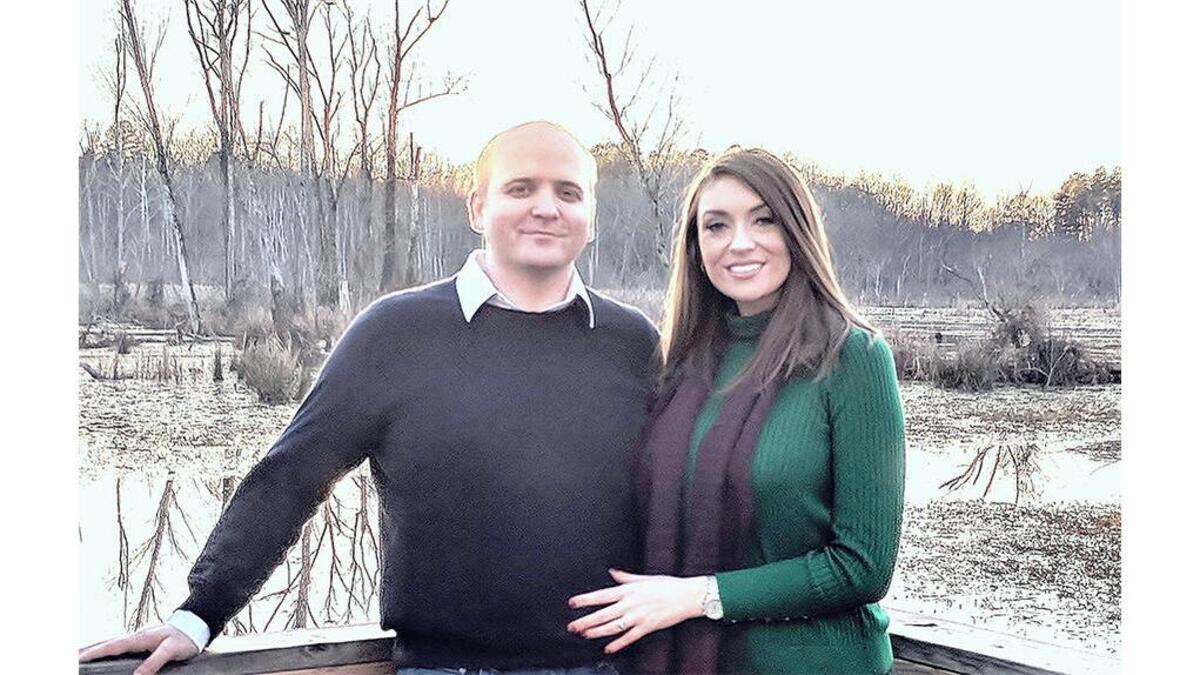 Dan Reach and Lauren Trammell.