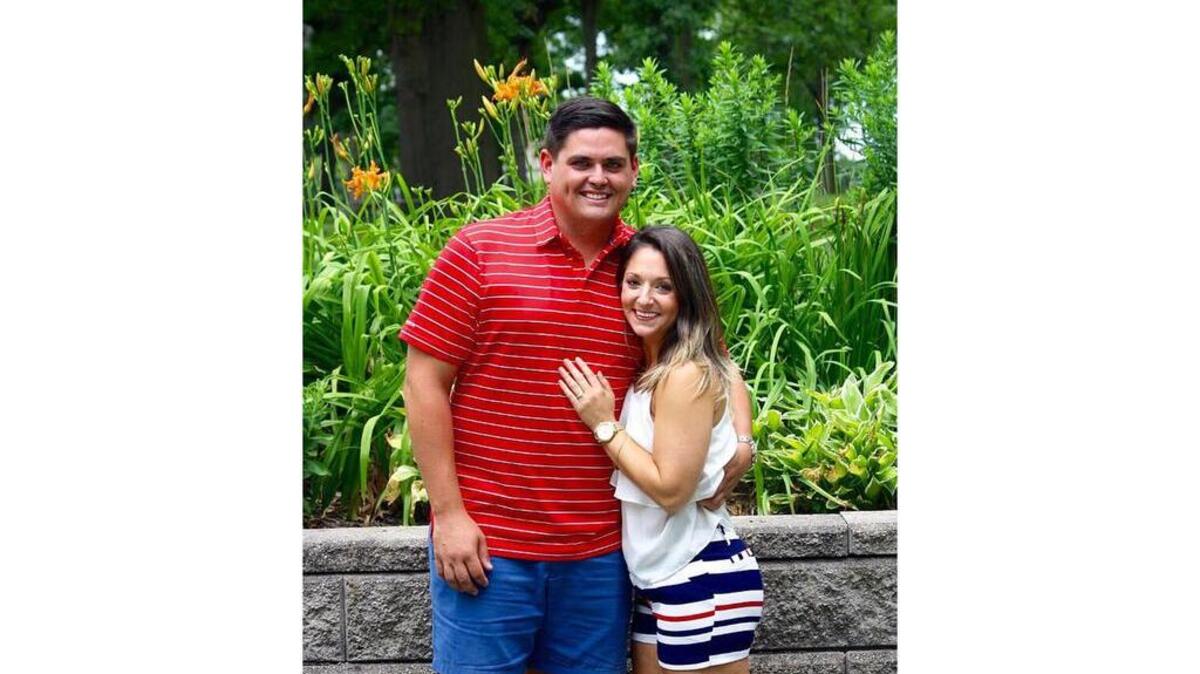 Elliott Lopez and Amber Merfeld