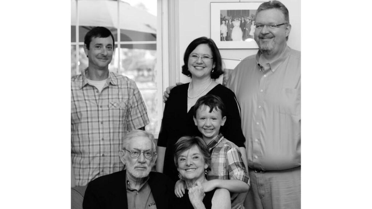 Kemper and Dotty Breeding with their family