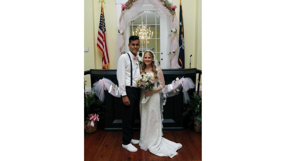 Mr. and Mrs. Jonathan Lee Man.