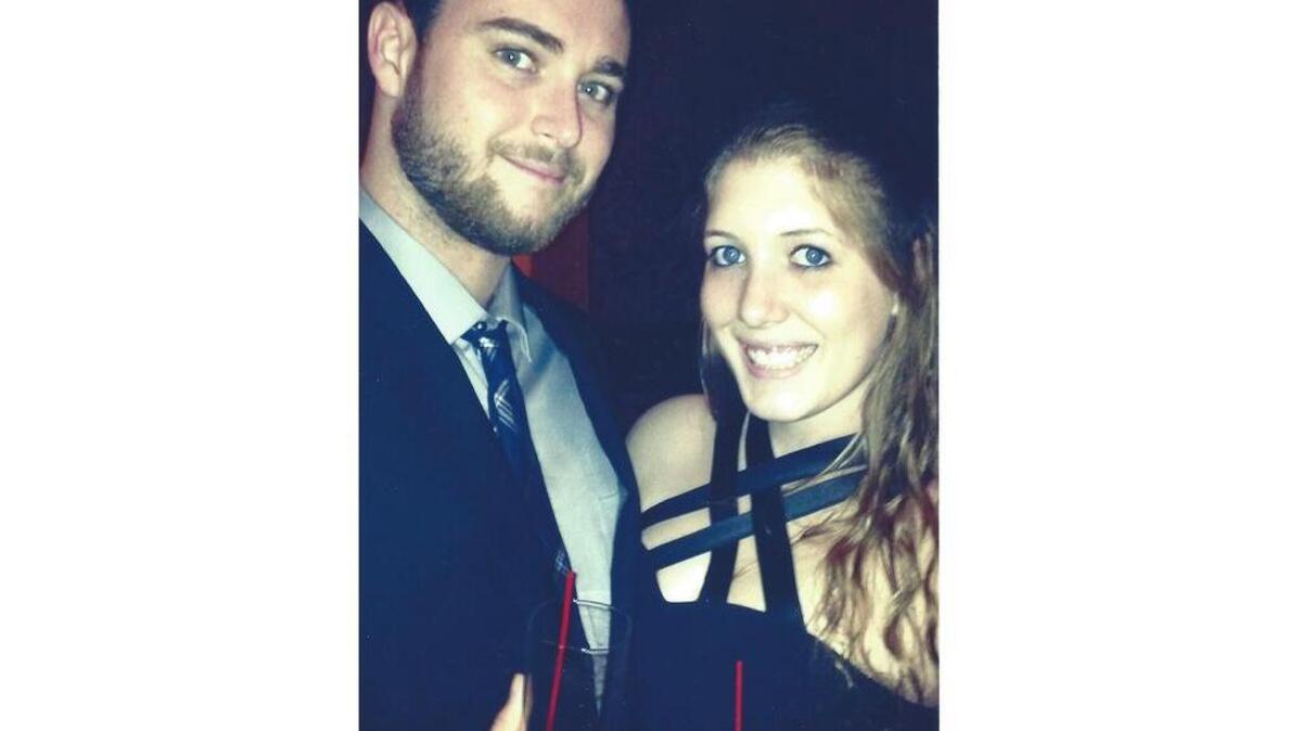 Alex Bertrand and Jenna Sanders
