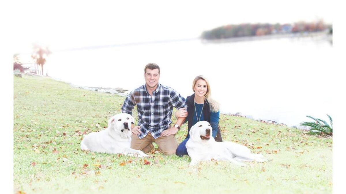 Grayson Hutson and Lauren Burgess