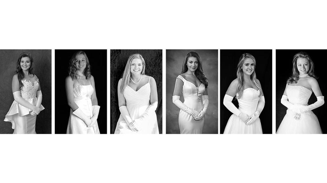 Lexington Cotillion debutantes.