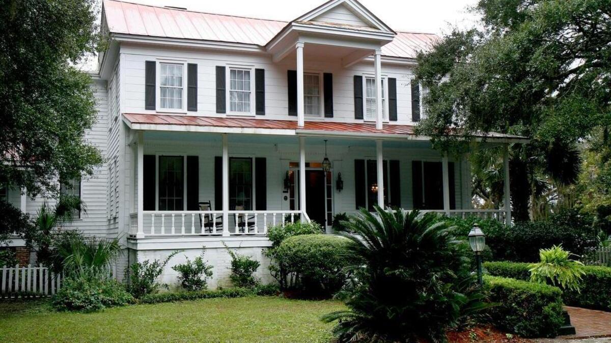 The Oaks Plantation home on St. Helena Island. The home started as a school for freedmen and later became the Penn School.