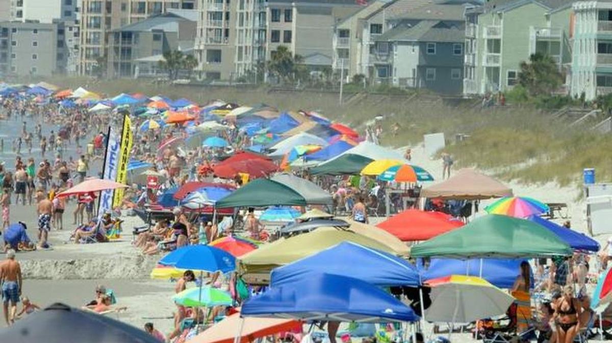 Surfside Beach is the only community along the Grand Strand that still allows beach tents without restrictions. Atlantic Beach, Briarcliffe Acres, Horry County, Myrtle Beach and North Myrtle Beach have varied restrictions that continue to be tweaked.