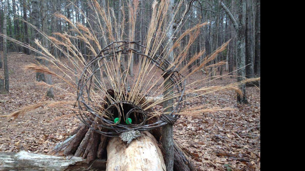 
A creature in the “woods project.”
