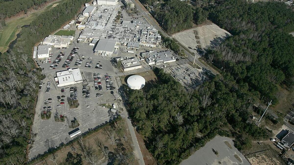 
This file photo shows the AVX plant as it looked when it was on 17th Avenue South in Myrtle Beach. The company moved its headquarters to Greenville in 2009 and demolished the plant earlier this year.



