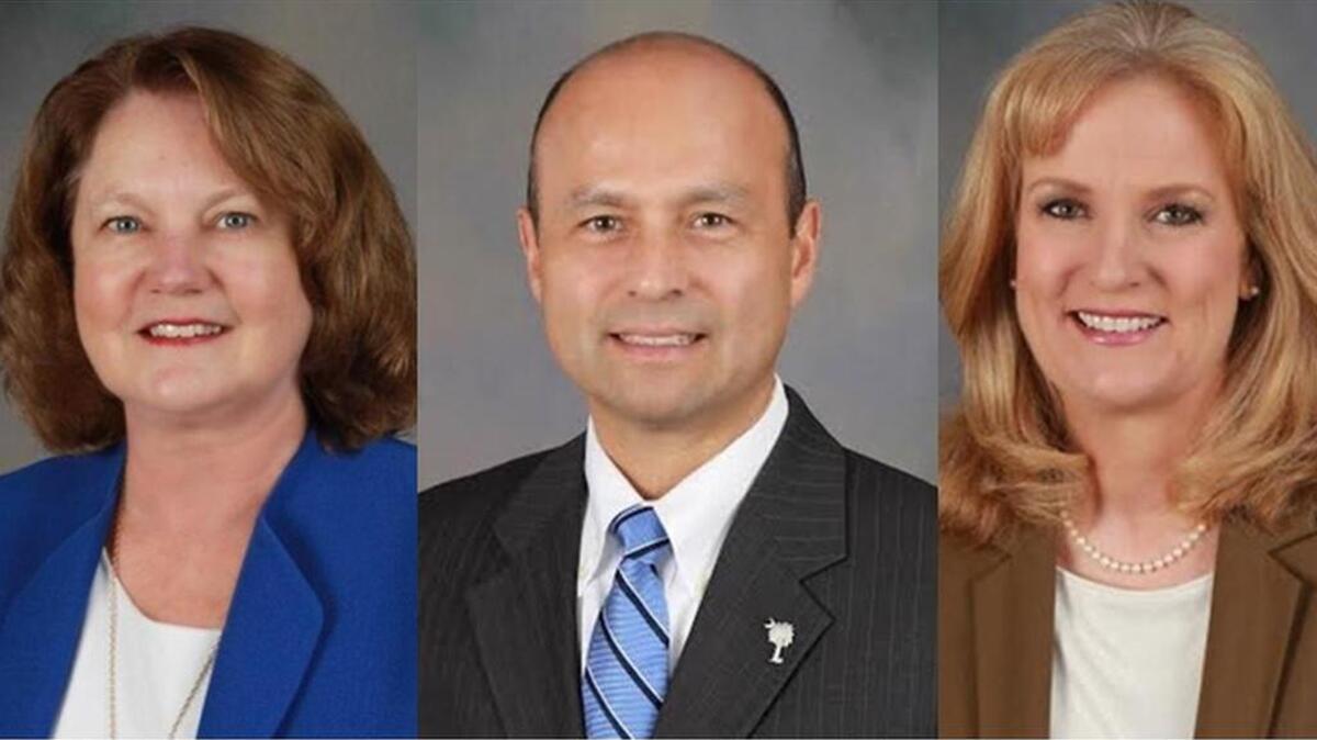 (Left to right) Barbara Willm, Roger Sipe, Melinda Kruzner