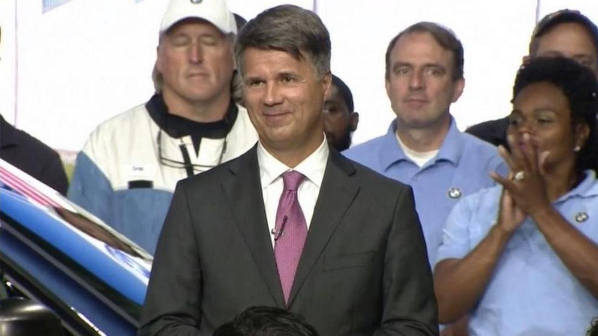 BMW CEO Harald Krueger said Monday morning that his company will invest another $600 million in Plant Spartanburg and create another 1,000 jobs in the next four years.