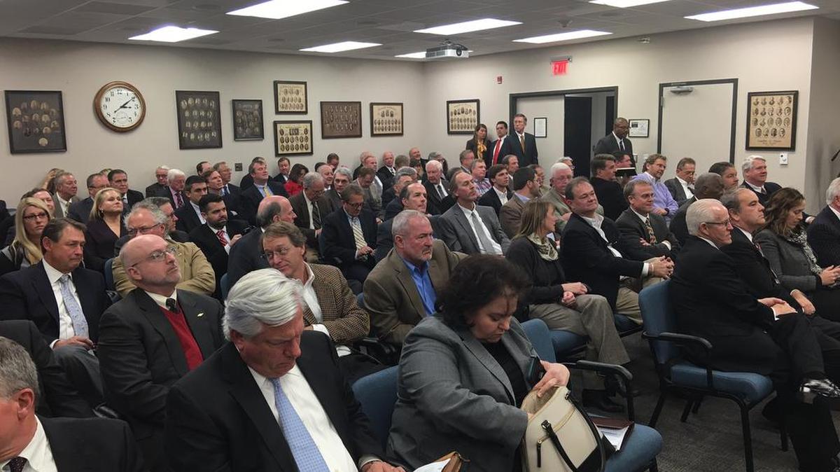 Car dealers from around South Carolina crowd Judiciary Committee room